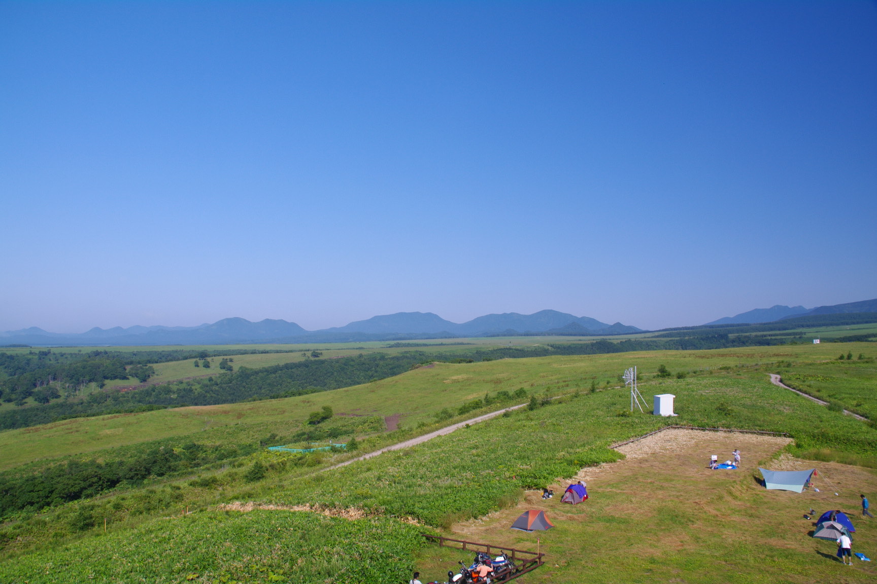 開陽台から望む道東の大地(中標津町)